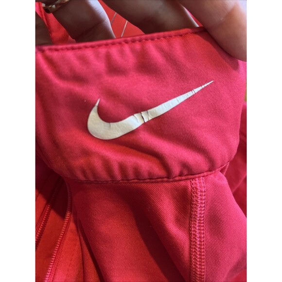 Nike Thermafit Quarter Zip Exercise Top Stretch Red Active Size Medium - Picture 6 of 7